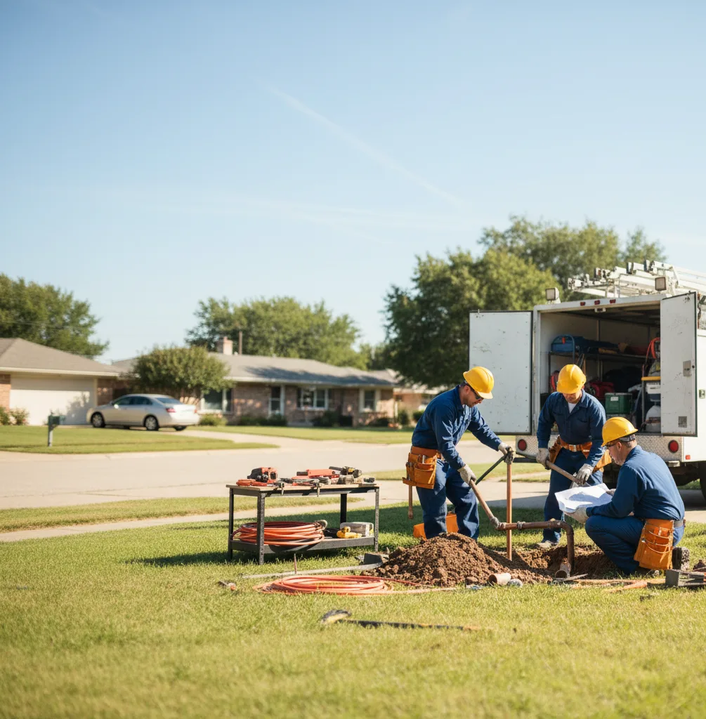Hydrojetting in Mesquite, TX